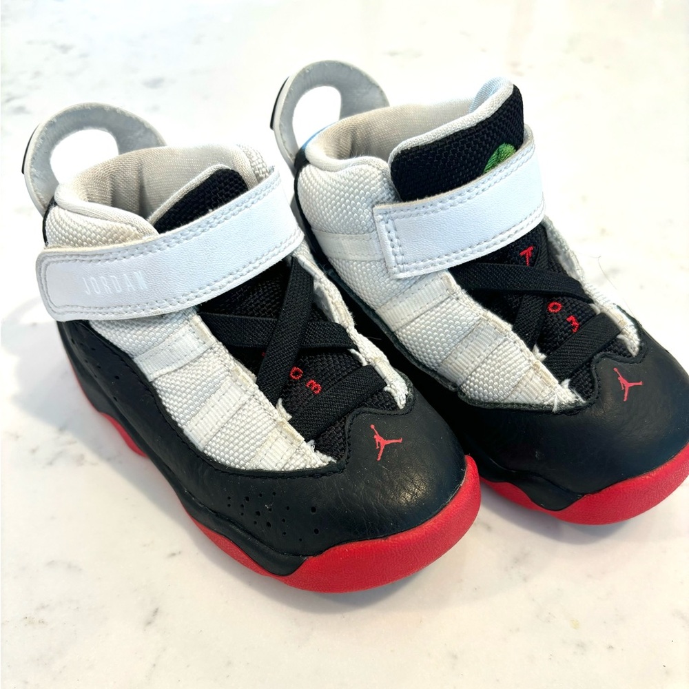 Nike Jordan’s 6 rings sneakers toddler size 7C
